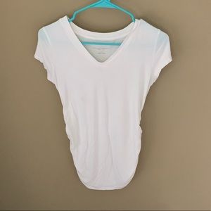 White Maternity Top